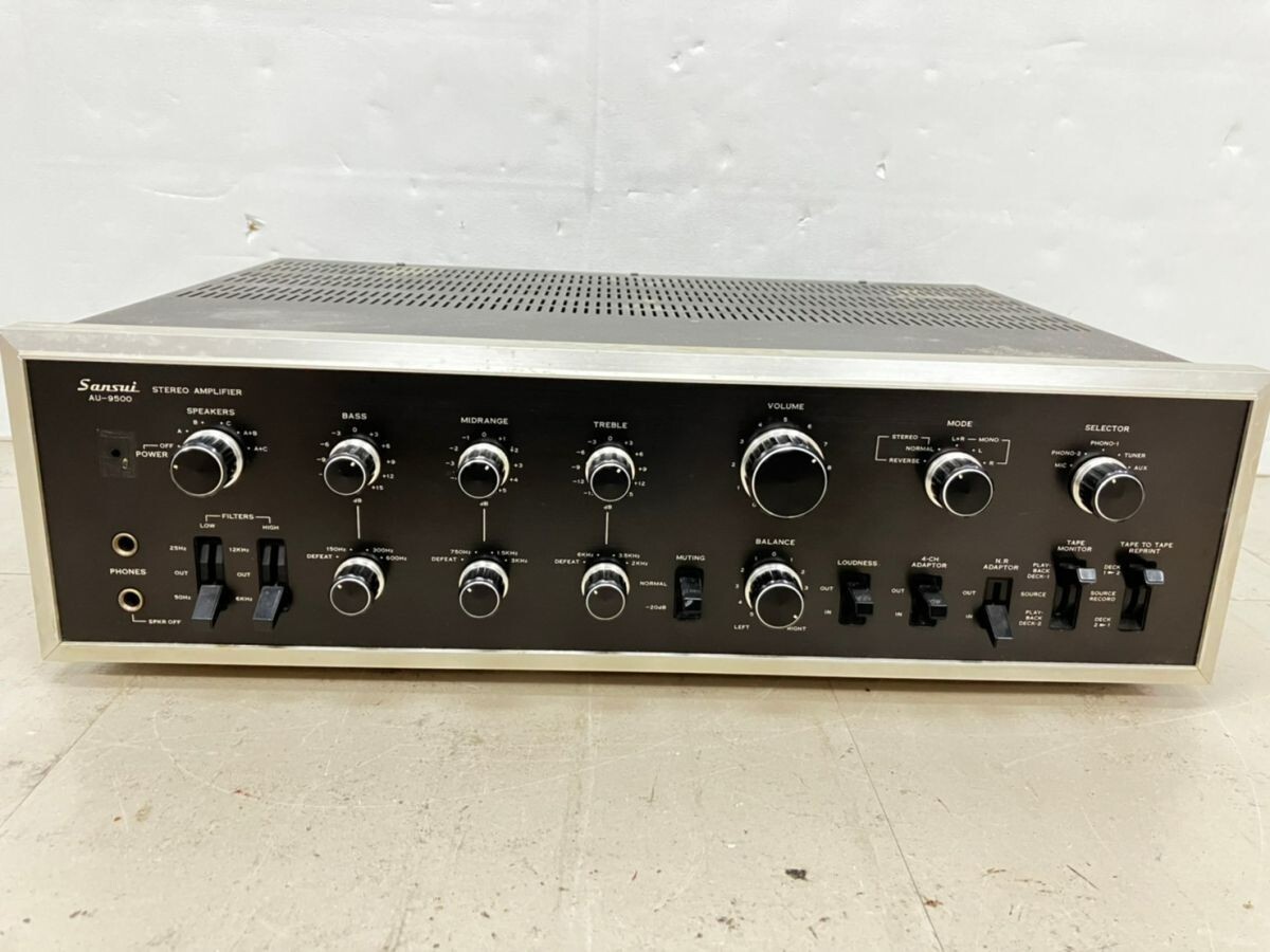 SANSUI AU-9500 Amplifier Tested and Works | eBay