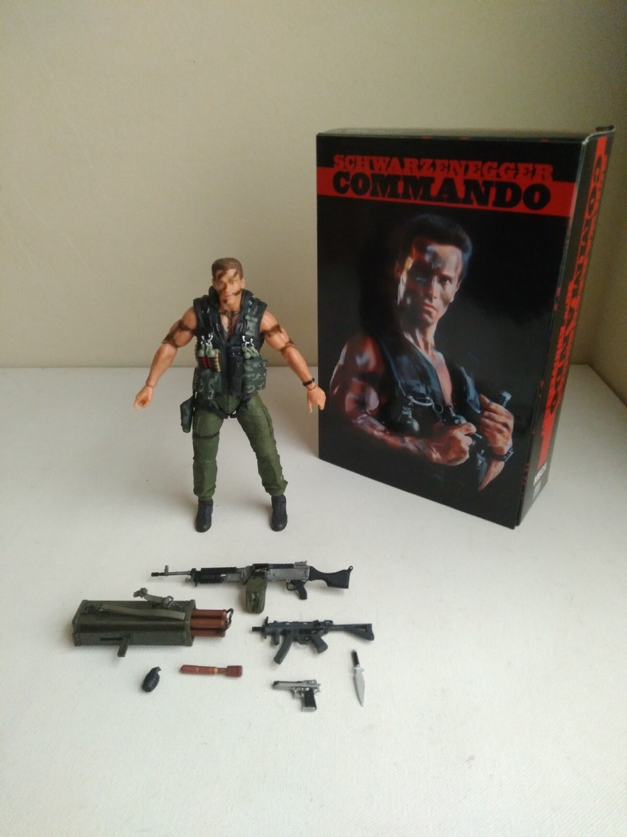NECA Commando 30th Anniversary Ultimate John Matrix Figure CUSTOM