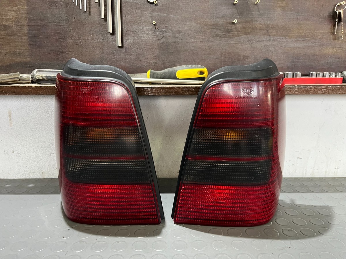 VW Volkswagen Golf Mk3 Variant OEM Set Euro Black Hella Tail