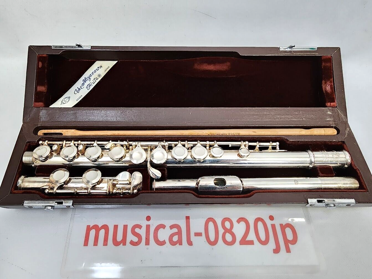 Sその他◇MIYAZAWA Flute ミヤザワ ショップ フルート MS-70S A442