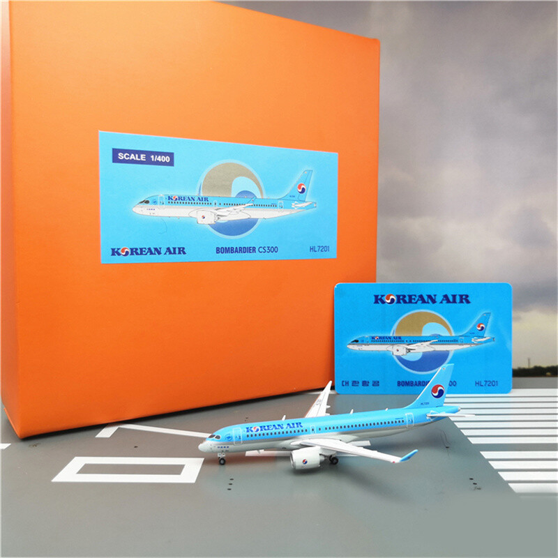 JC Wings Korean Air Bombardier CS300 HL7201 Limited Edition 1/400