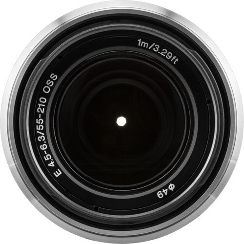 Sony E F4.5-6.3 55-210mm Lens for Sony E-Mount cameras - Silver