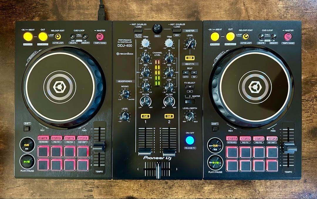 Pioneer DDJ-400 完動品 ケーブル付 パイオニア Pioneer DDJ-400 完動