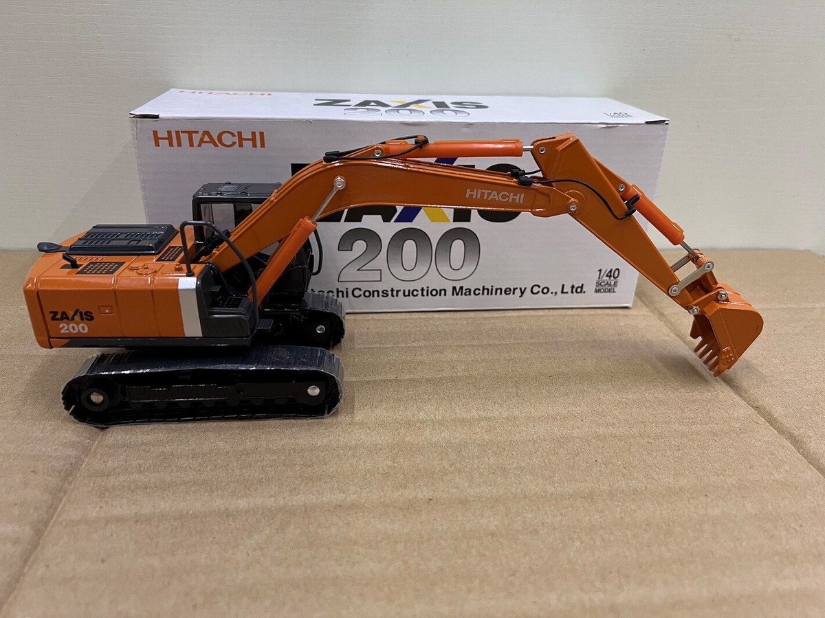 1/40 Scale HITACHI ZAXIS 200 Hydraulic Excavator Diecast Model Toy