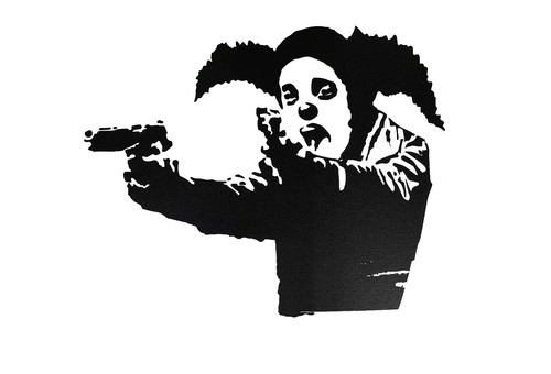 MICKEY MOUSE Graffiti LOVE Genuine $2 US Bill Pop Art SIGNED by