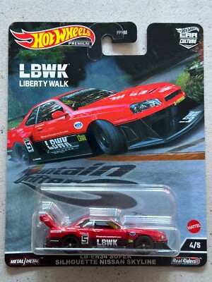 Hot Wheels Premium LB-ER34 SUPER SILHOUETTE NISSAN SKYLINE R34