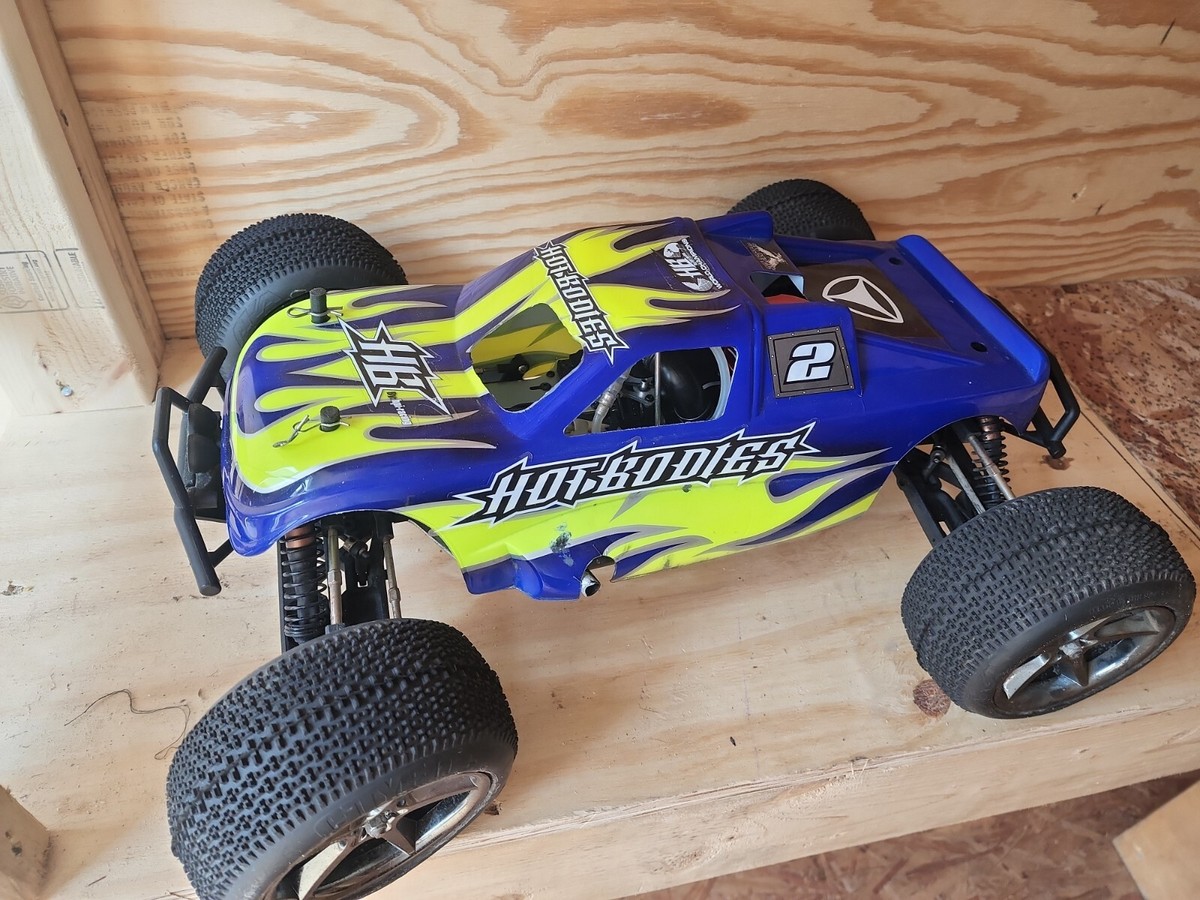 Hot Bodies Lightning Truggy HPI 1:8 RC Nitro | eBay