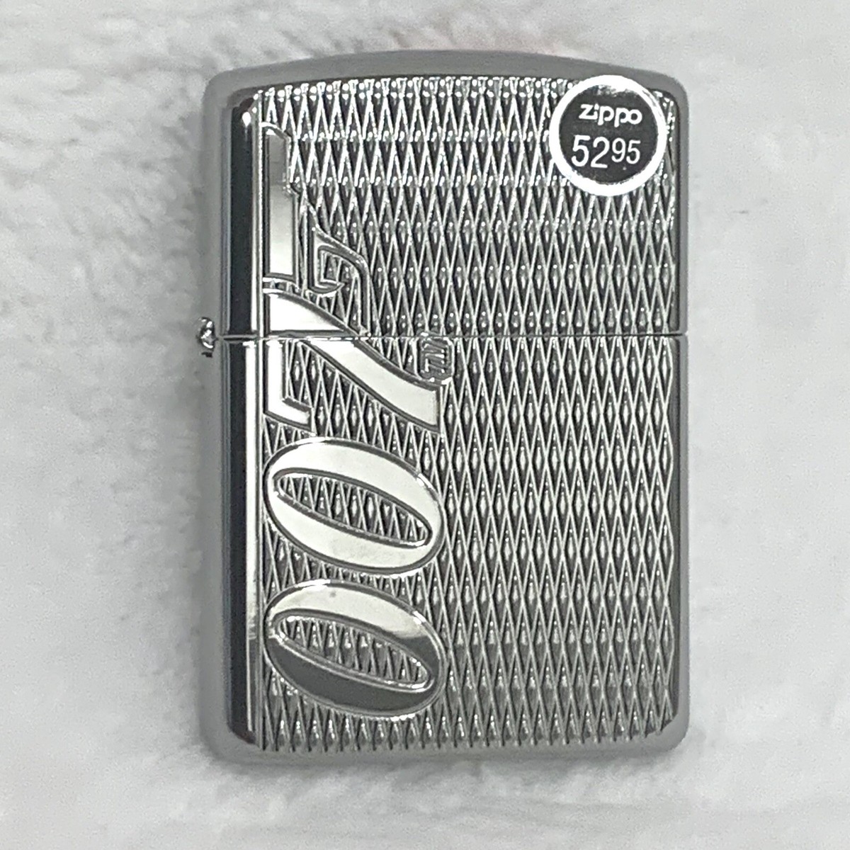 Rare* Zippo - James Bond 007 High Polish Chrome Armor Lighter