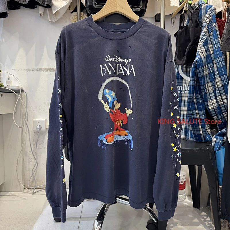Saint Mxxxxxx x Disney FANTASIA DNF Long Sleeve T-shirt Men's