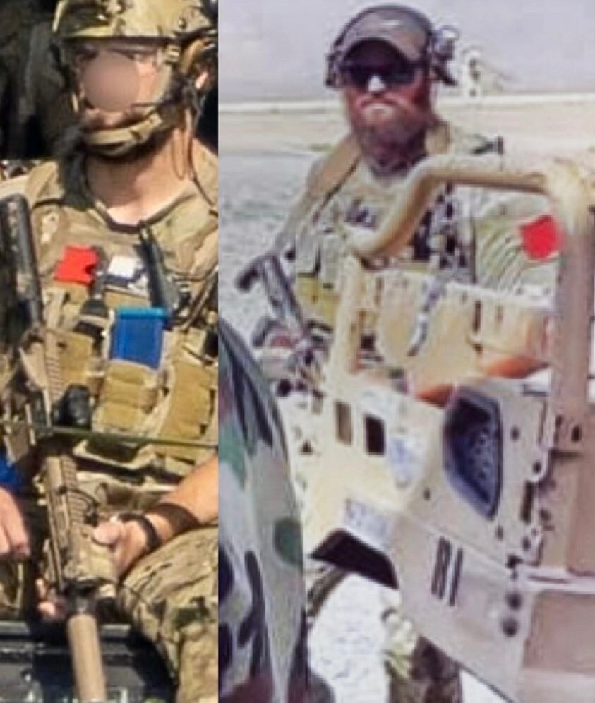 NSWDG Blue Squadron Red Embroidered Uniform Patch NSWDG SEAL Team