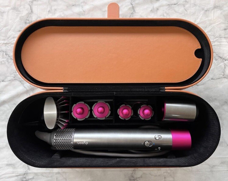 Dyson Airwrap Volume+Shape HS01 Hair Styler Pink Curling Nickel