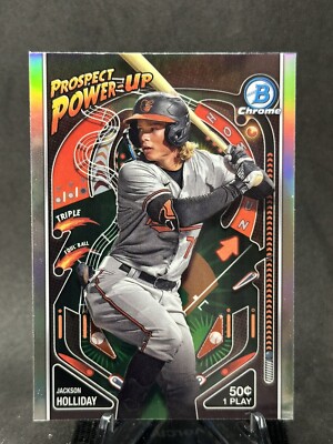 2024 Bowman Prospect Power-Up #PP-5 Jackson Holliday - Baltimore
