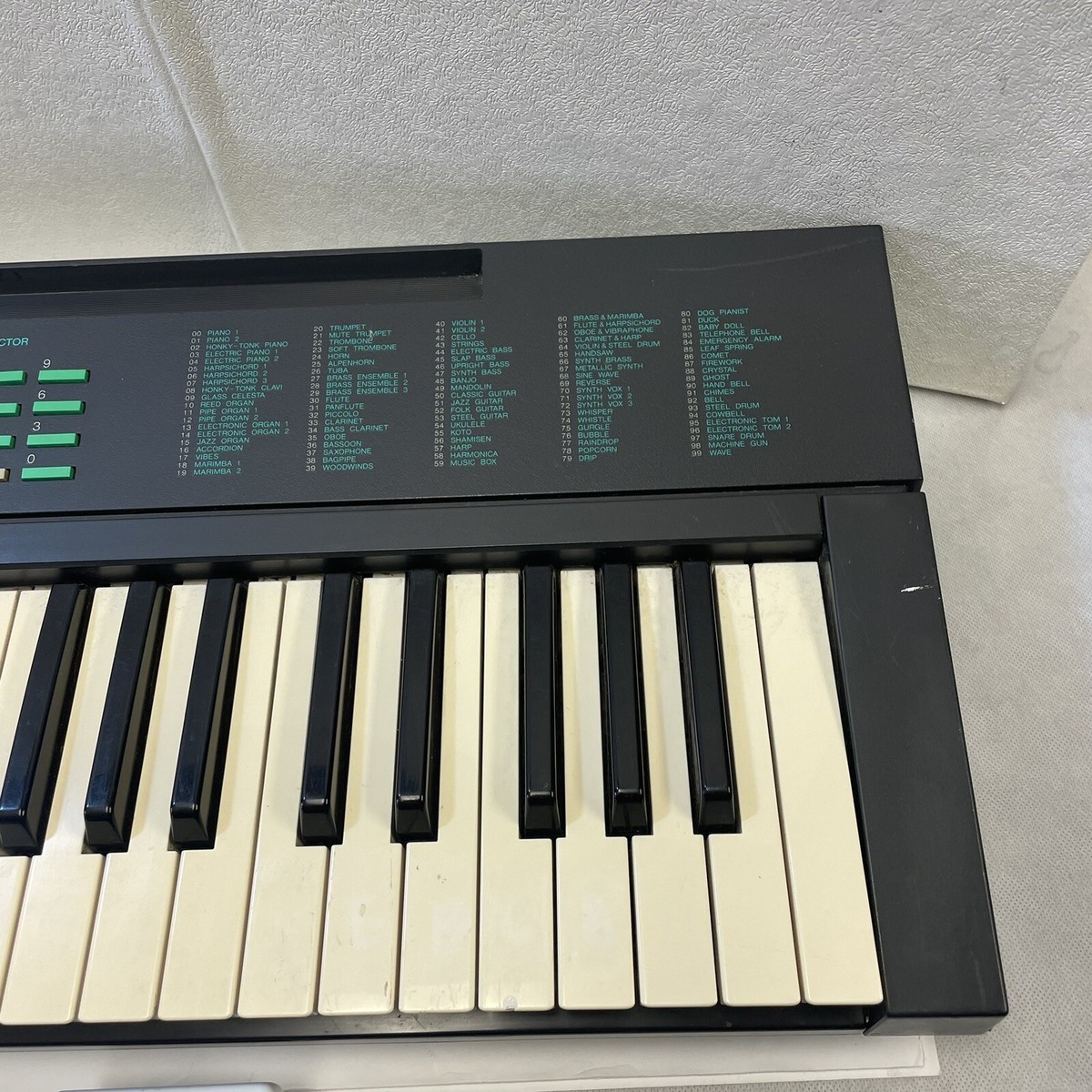 YAMAHA PSR-6 PORTATONE ヴィンテージ シンセサイザー 日本製 80年代