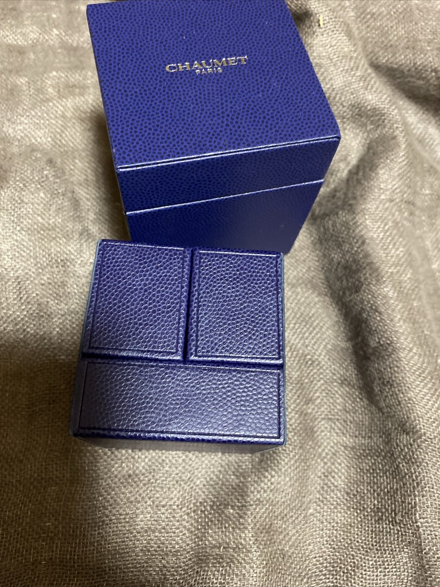 バラ売可】CHAUMET ギフトボックス 3個セット ネイビー 注文 CHAUMET