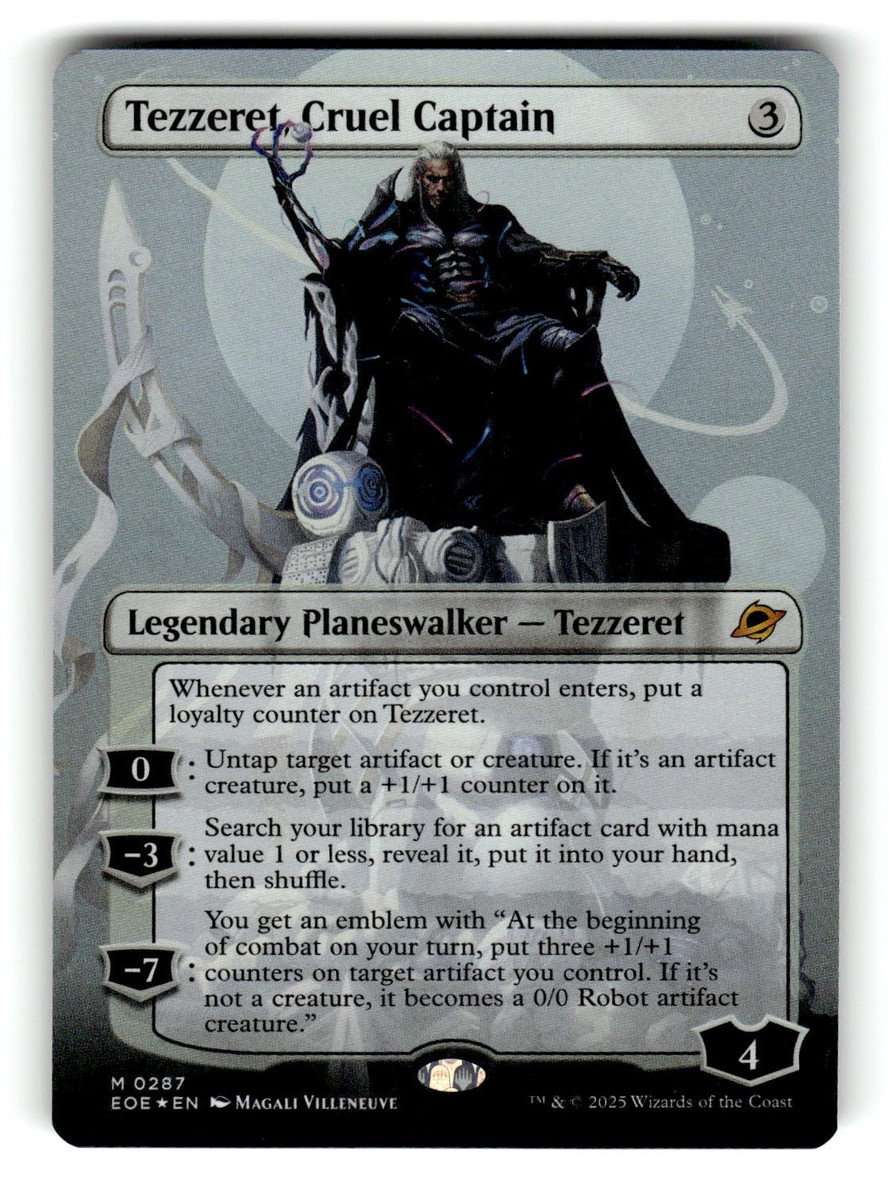 マジック：ザ・ギャザリング MTG Tezzeret, Cruel Captain EOE M 287