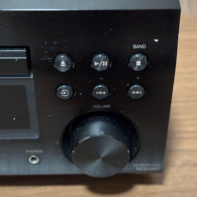 Denon RCD-M41 Radio Discrete Power Amplifier Bluetooth CD Black