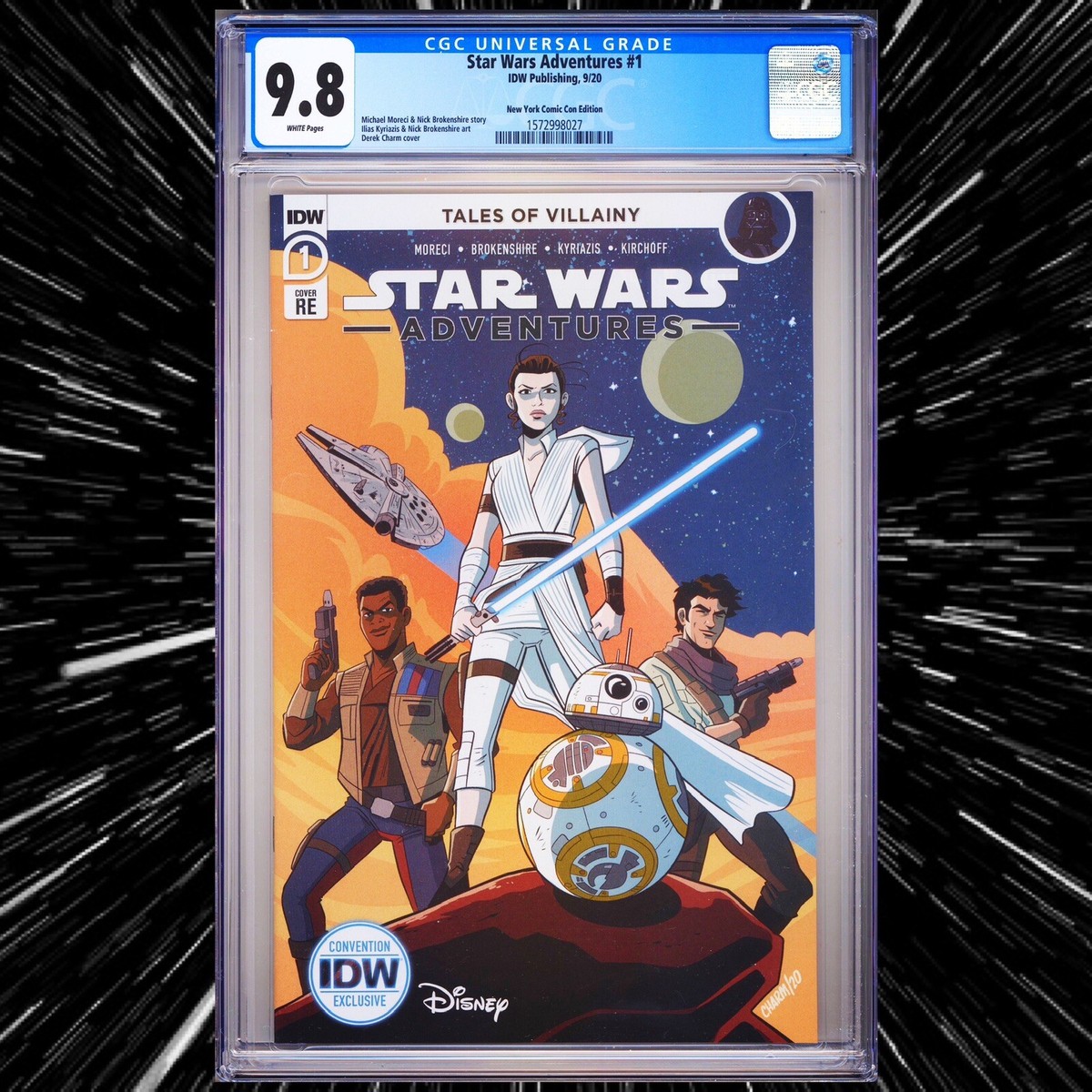 CGC 9.8 Star Wars#1 特別版コミック Star Wars #1 - CGC SS 9.8
