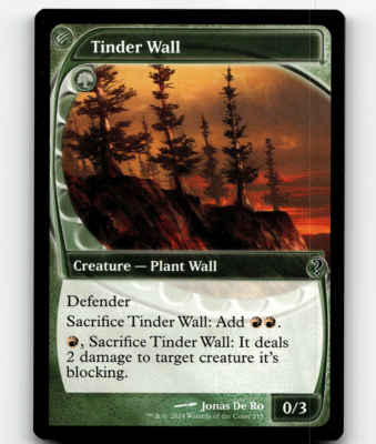 ほくちの壁 foil ミステリーブースター2 未来予知枠 MTG ほくちの壁