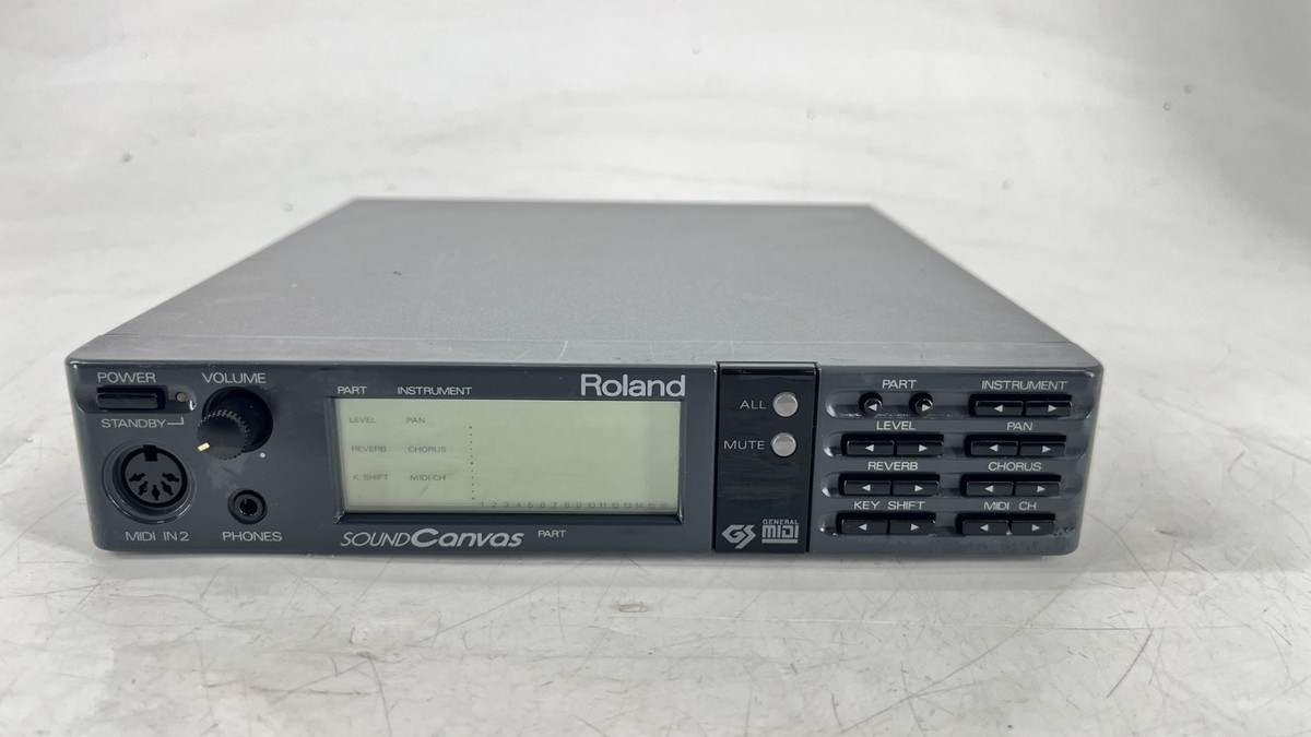 Roland SoundCanvas SC-55 MkII MIDI音源 Roland SC-55, Sound Canvas