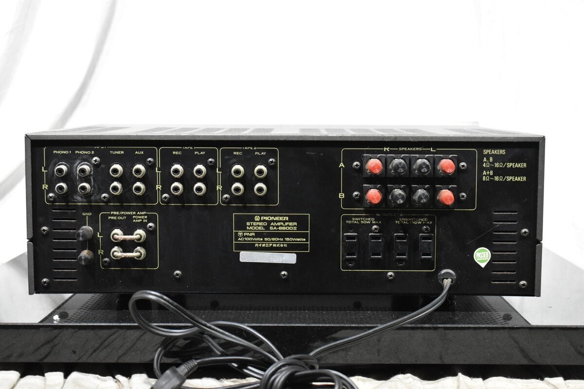 Pioneer SA-8800 II Integrated Amplifier 100V | eBay