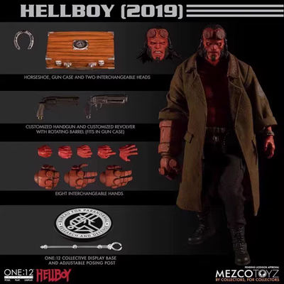 MEZCO TOYZ HELLBOY 2019 1/12 Scale Action Figure 6