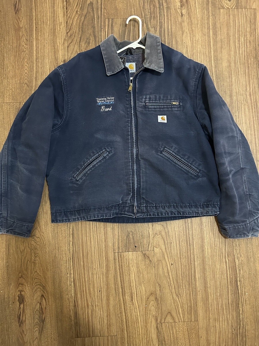 Vintage Carhartt Detroit Jacket Mens J97 PTL Size X Large Blanket