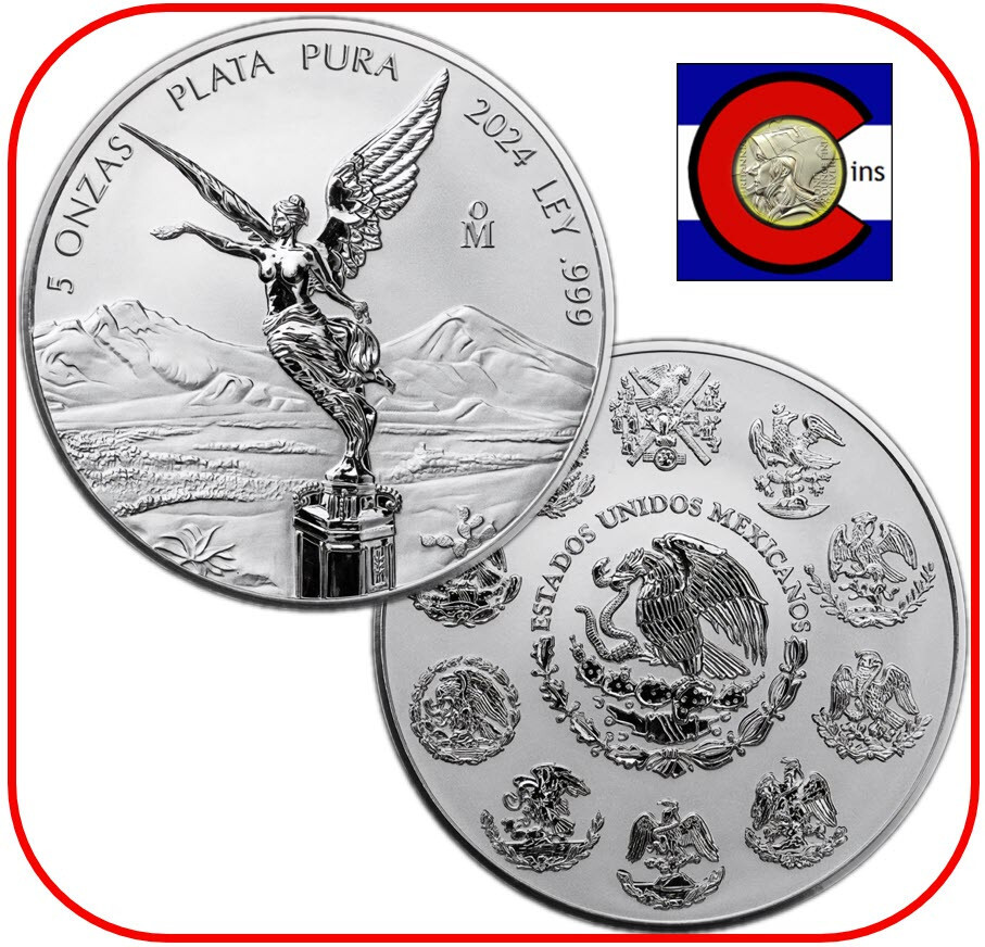 コレクション 2024 Mexico Libertad Silver Coin - PF70 コレクション