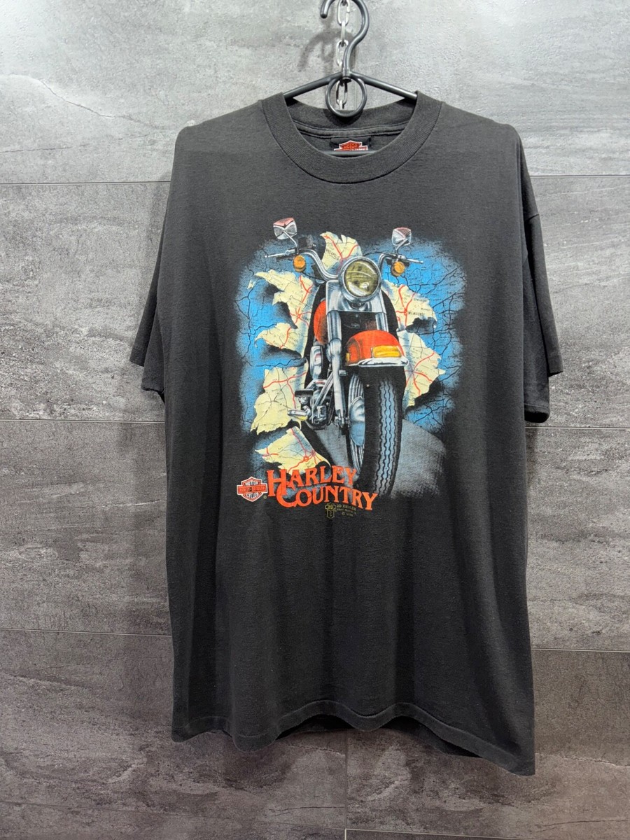 Vintage 1989 3D Emblem x Harley Davidson T Shirt Size XL | eBay