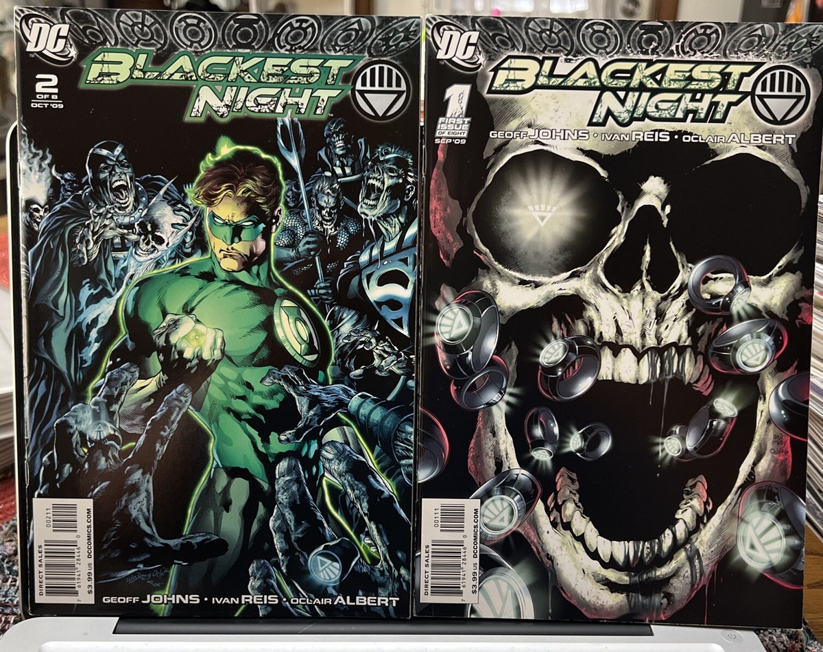 アメコミ ブラッケストナイト グリーンランタン 絶版 ヴィレッジ