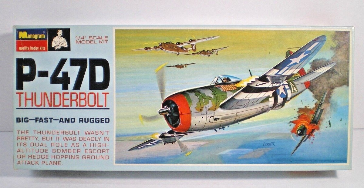 P-47 Thunderbolt 1/48 モノグラム完成品 P-47 Thunderbolt 1/48