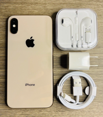 Apple iPhone XS - 64GB - Gold (Factory Unlocked) - Good Condition