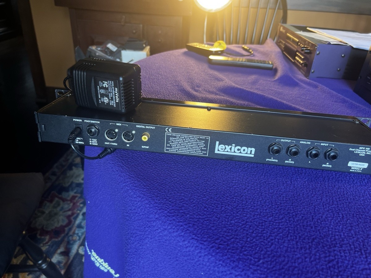 Lexicon レキシコン MPX100 デュアルチャンネルエフェクター 【公式通販】