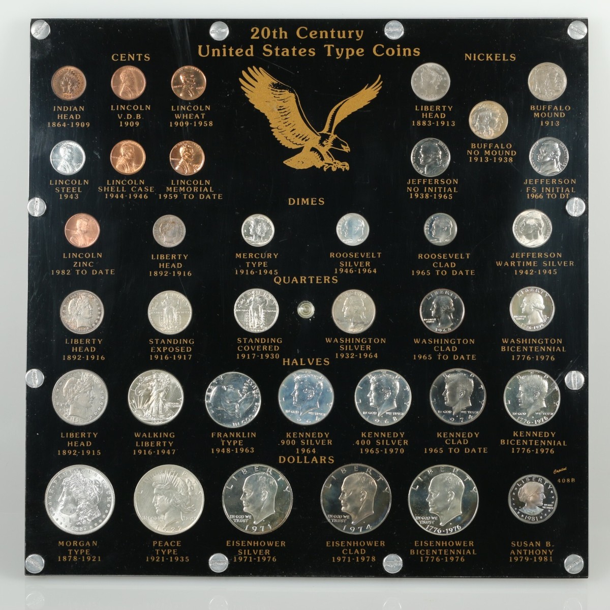 US 20th century type coins