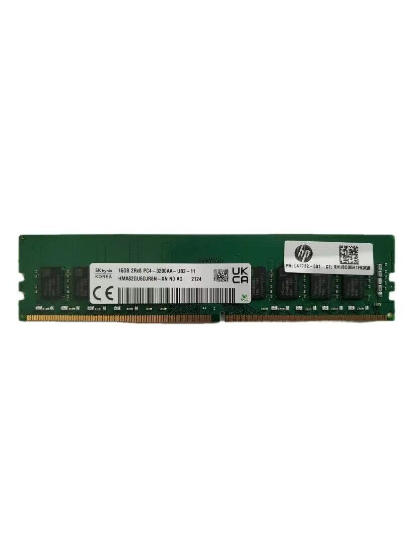 SK hynix 16 GB DDR4 RAM 3200MHz PC4-25600 DIMM 288Pin Desktop