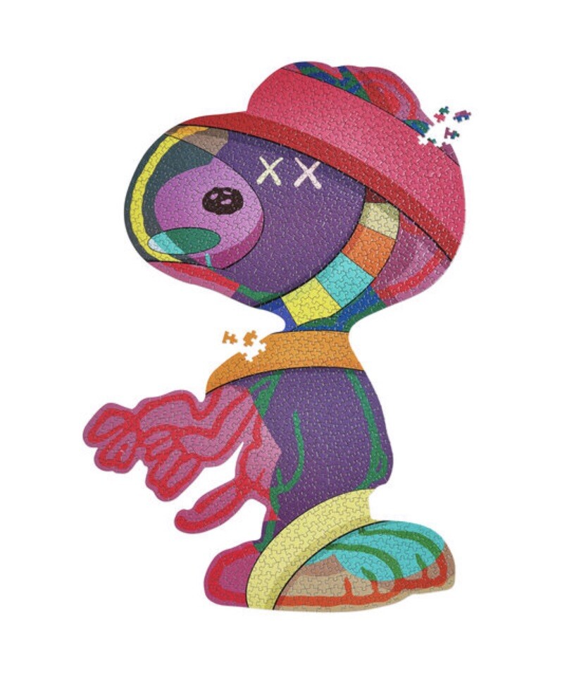 kaws スヌーピー ジグソーパズル 1000ピース 完売品 KAWS