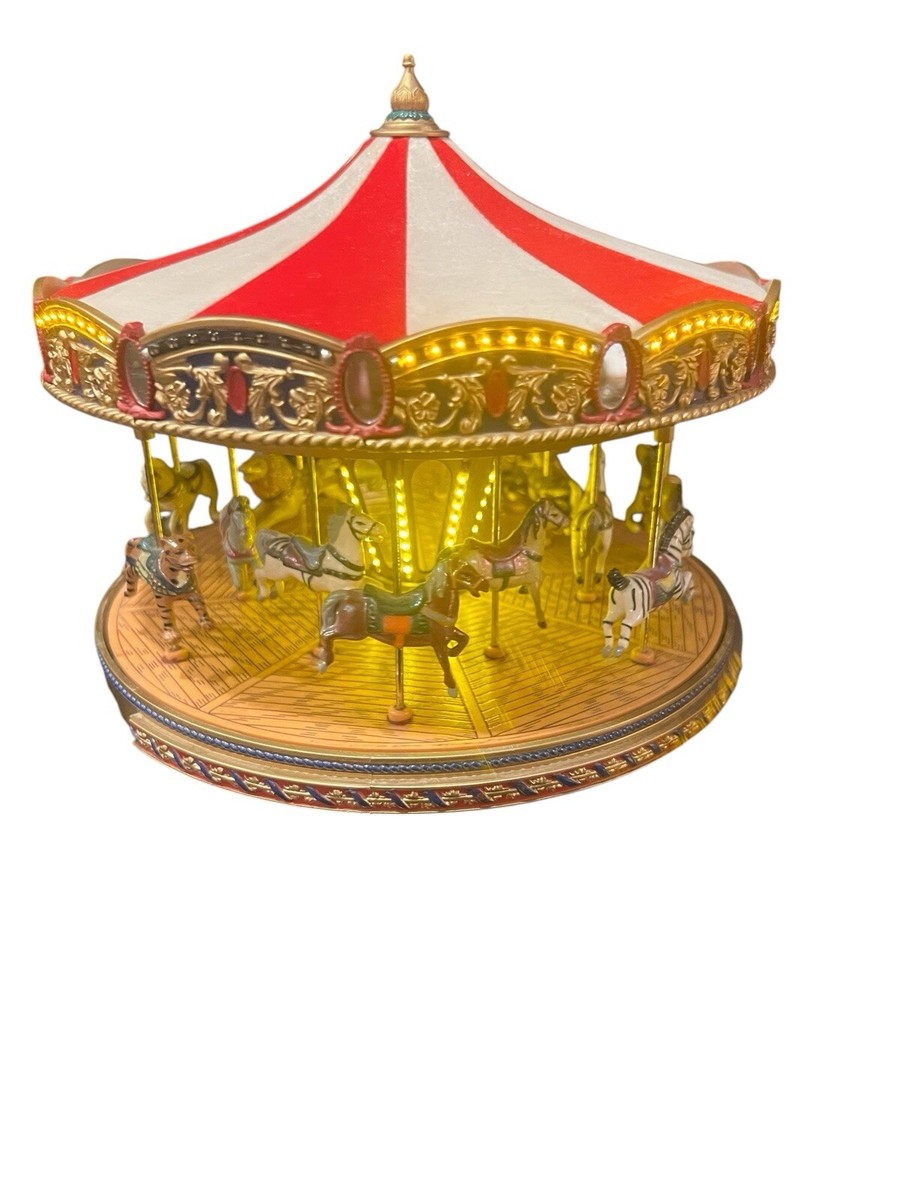 Vintage Mr. Christmas Gold Label Collection World's Fair Carousel