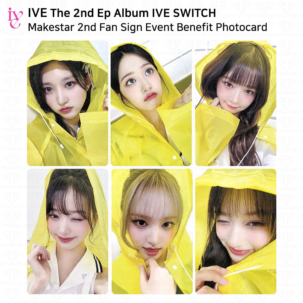 IVE レイ switch サイン入り トレカ ヨントン makestar IVE レイ