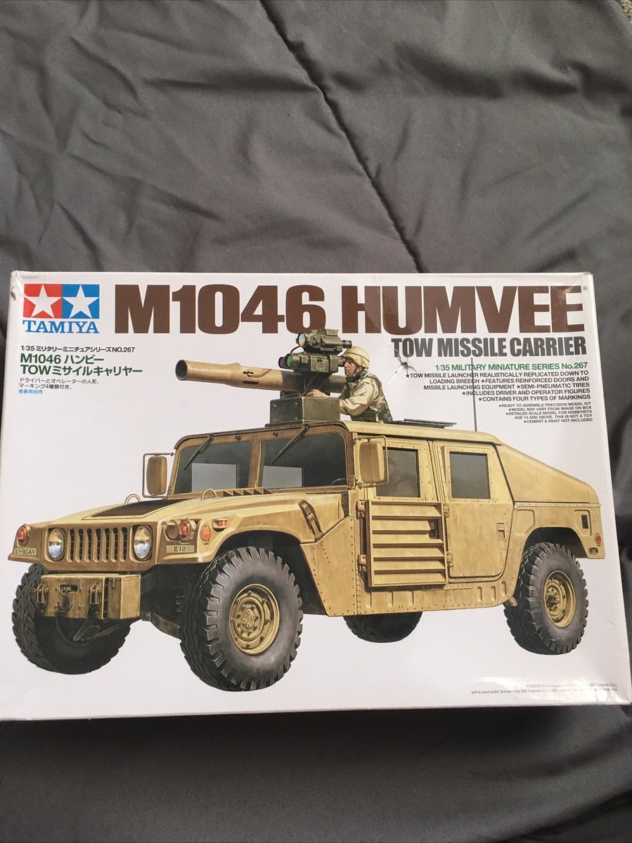 訳あり】タミヤ他 1/35 M1046 ハンビー TOWミサイルキャリヤー