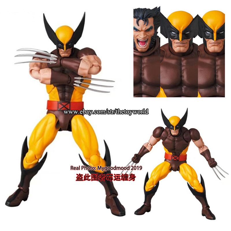 In Stock CT Toys MAF138 X-MEN Wolverine Action Figure Brown Suit
