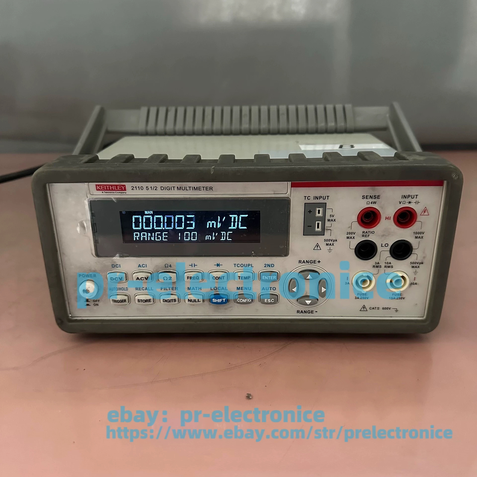 て*！様 KEITHLEY 2108 1/2 DIGIT MULTIMETER中 て*！様 KEITHLEY 2108