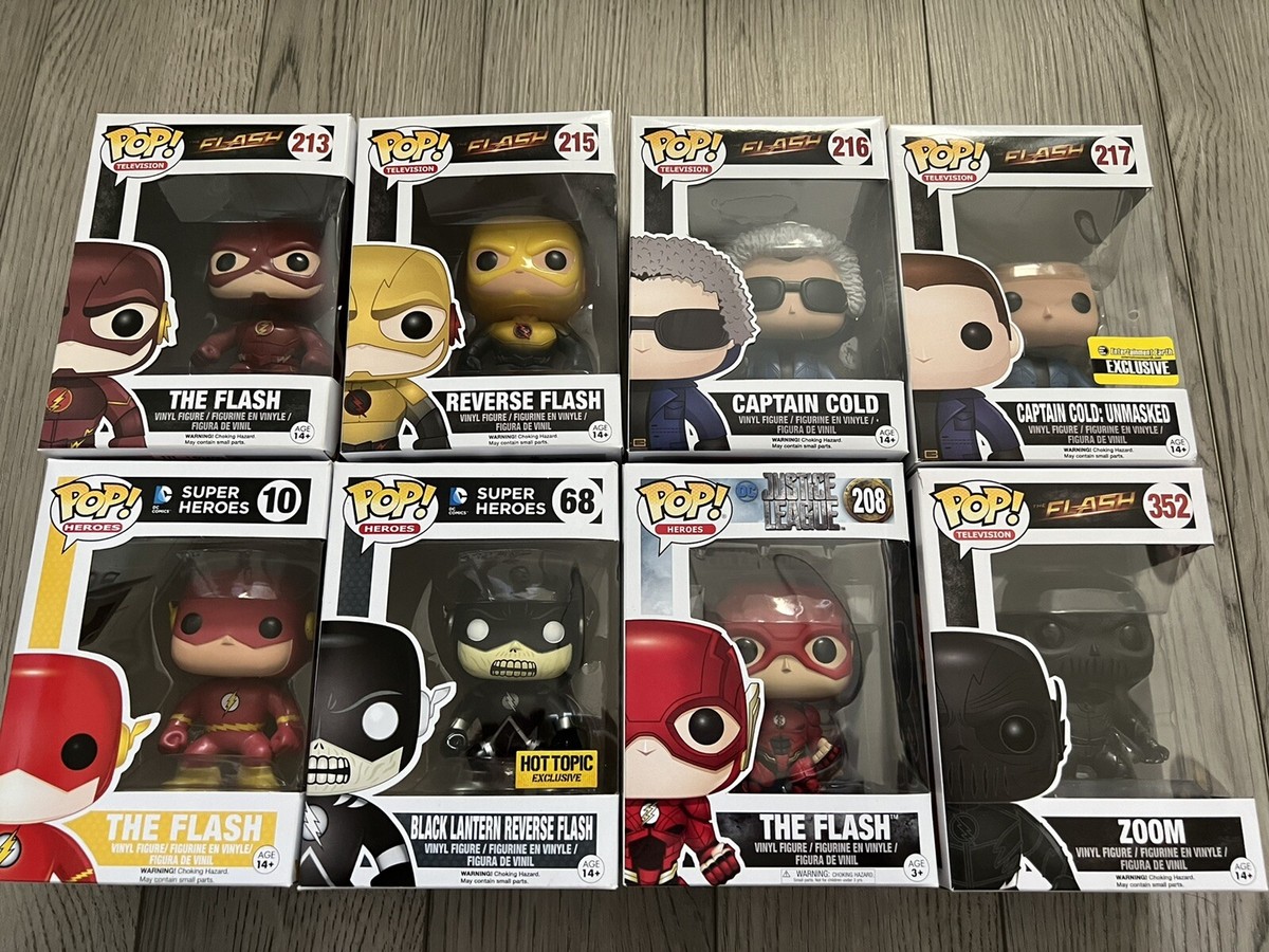 The Flash Funko Pop Television Series Justice League DC Comics Lot
