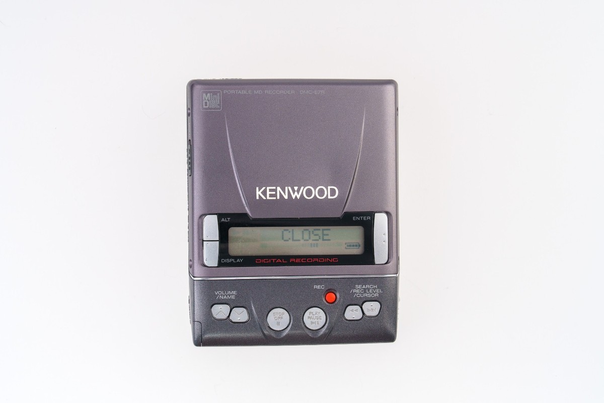 KENWOOD DMC-E7R Walkman MDプレーヤー レコーダー KENWOOD ポータブル