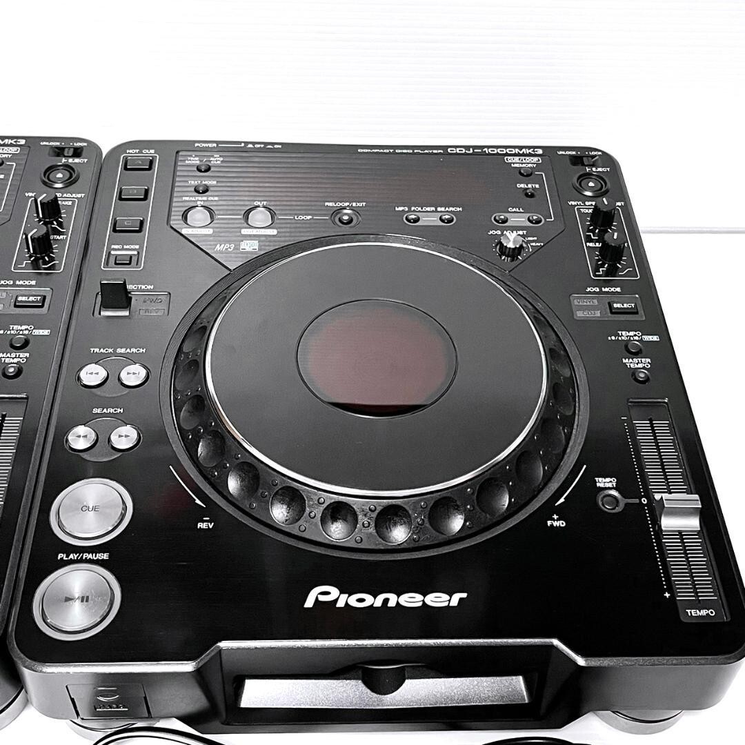 Pioneer CDJ 1000 MK3 2台セット Pioneer CDJ 1000 mk3 2台 Pioneer