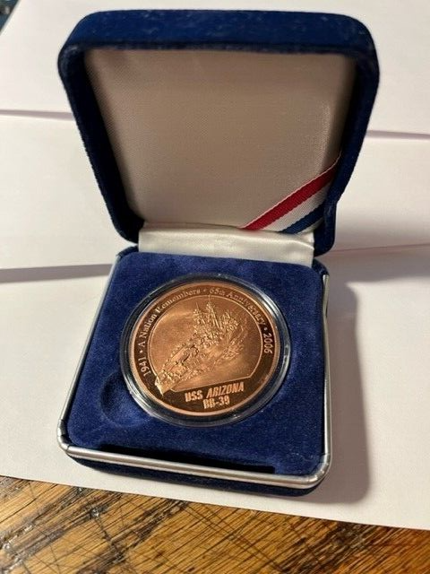 2006 Pearl Harbor/USS Arizona 65th Anniversary Commemorative