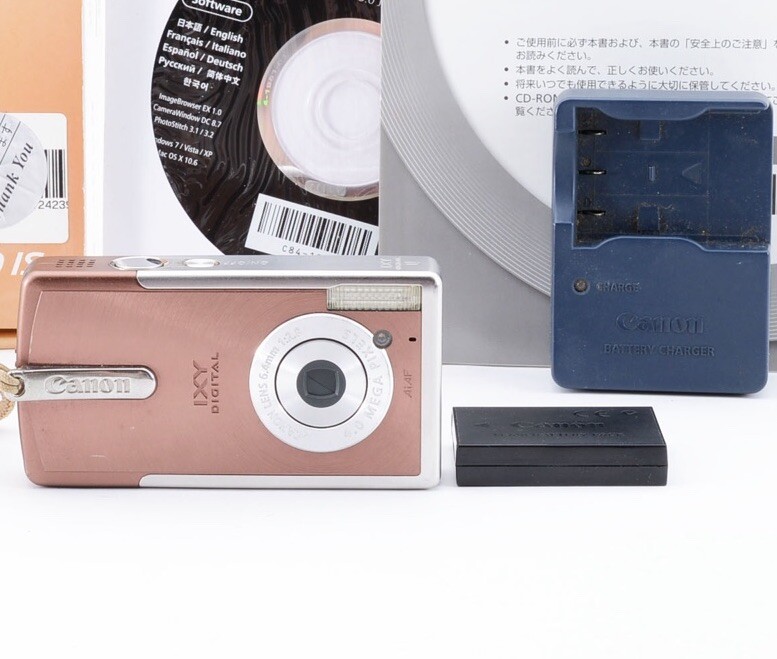 Canon IXY DIGITAL L PC1060 Pink Made In Japan | eBay