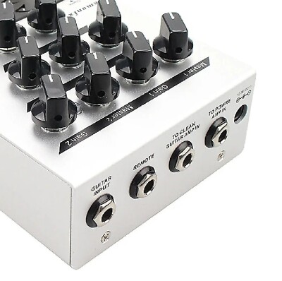 Demonfx DH4-2 Preamp and Overdrive Dual Channel with Deep and