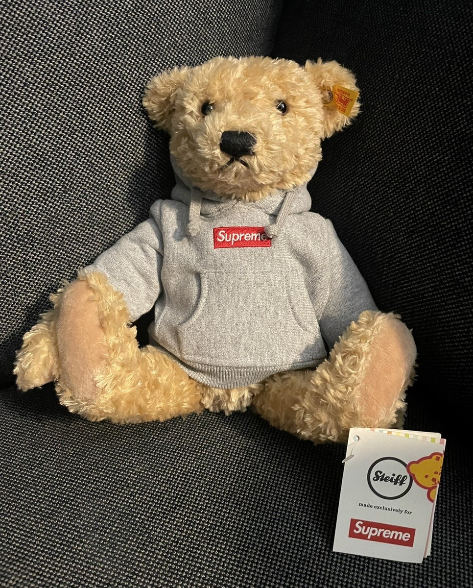 Supreme steiff bear ぬいぐるみ Supreme Steiff Bear Heather Grey