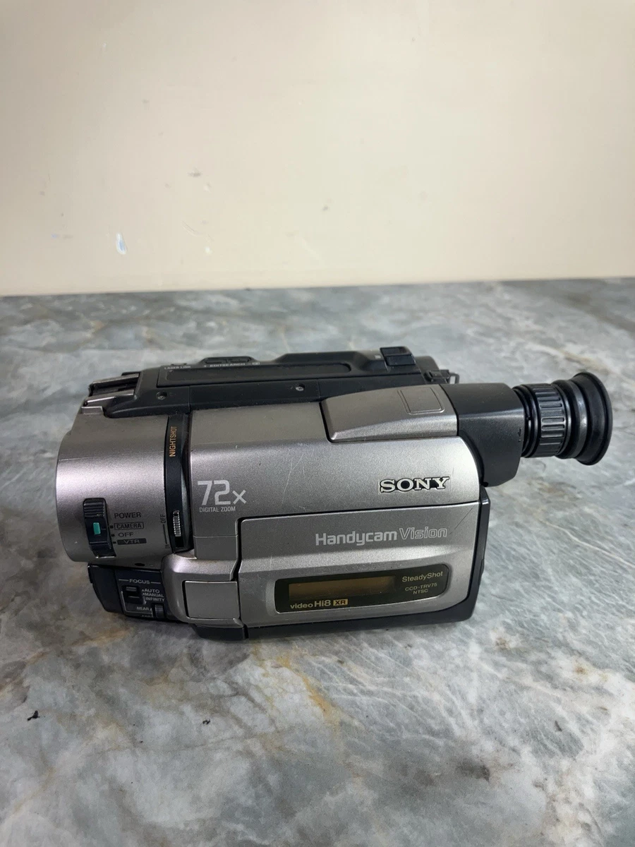 Sony Handycam Vision 72x Digital Zoom Hi8 Camcorders for sale | eBay