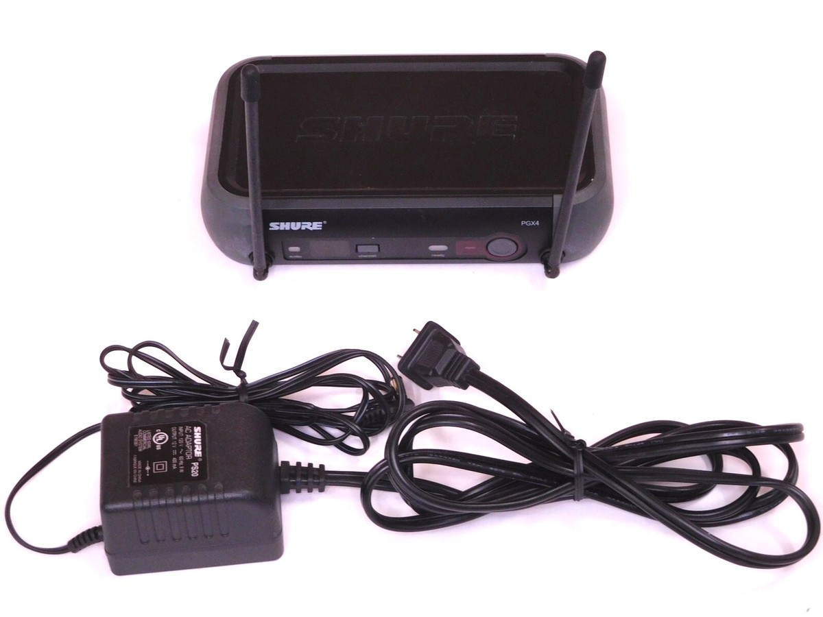 SHURE ワイヤレスシステム PGX4 電源アダプターなし 2台まとめ売り