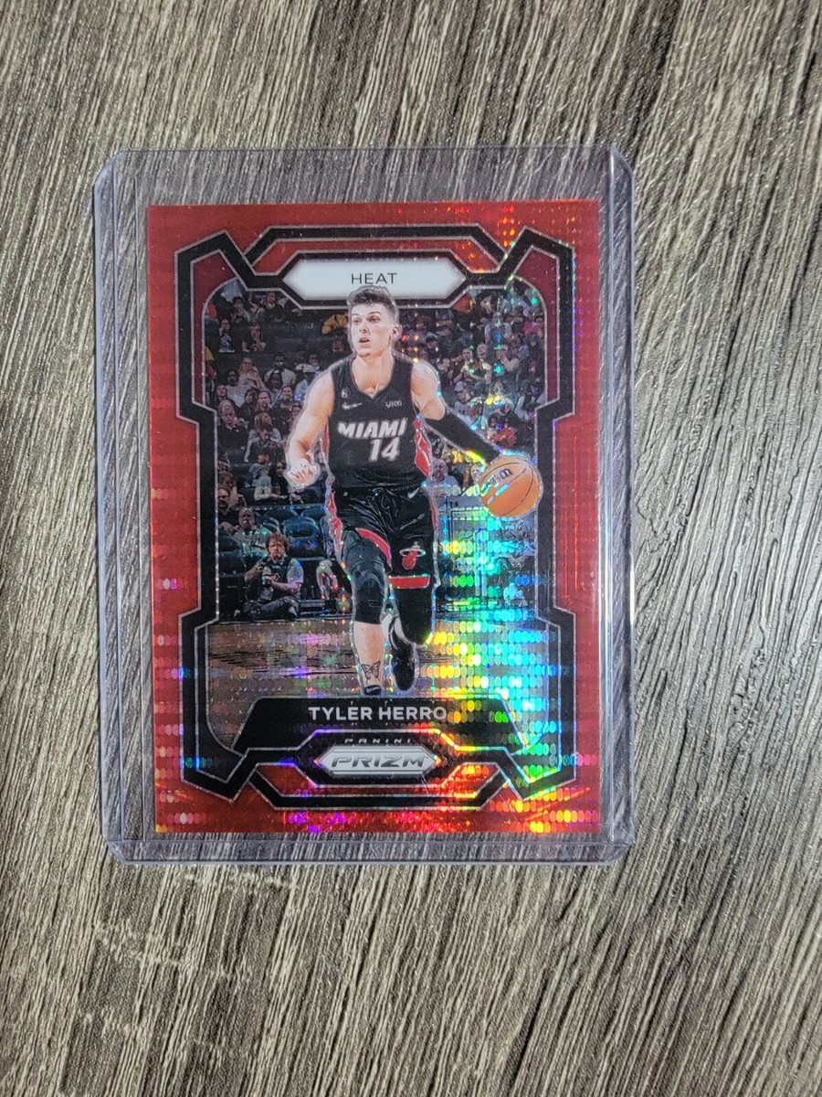 2023-2024 Panini Tyler Herro Red Wave Prizm Card #219/299 | eBay